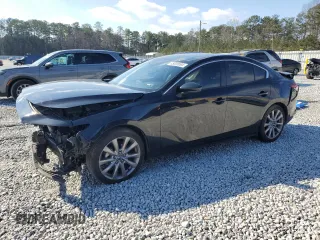 2019 Mazda 3 w/Select Pkg with VIN JM1BPACL7K1106829, listed as a Copart auction lot 45808065 with 57,600 mi miles and Salvage Title. Bid and sale history available at carsss.com. Image 1.