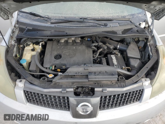 2004 Nissan Quest SE with VIN 5N1BV28U44N369591, listed as a Copart auction lot 86187734 with 250,755 mi miles and Salvage Title. Bid and sale history available at carsss.com. Image 14.
