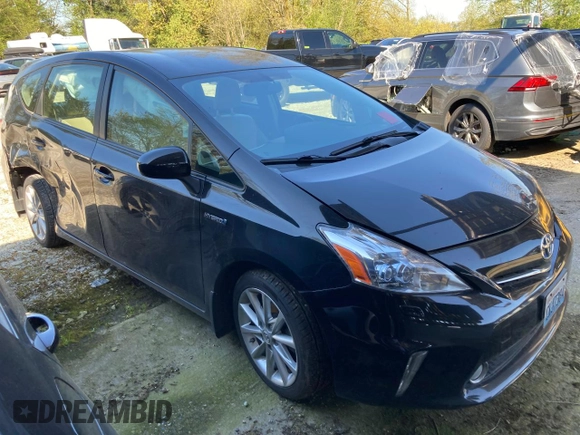 2012 Toyota Prius Two with VIN JTDZN3EU4C3074790, listed as a Copart auction lot 50764625 with Not Provided miles and Salvage Title. Bid and sale history available at DreamBid. Image 4.