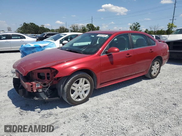 2012 Chevrolet Impala LT Retail with VIN 2G1WB5E38C1320432, listed as a Copart auction lot 54502495 with 113,217 mi miles and Salvage Title. Bid and sale history available at DreamBid. Image 1.