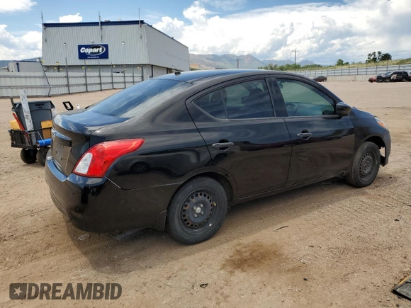 2016 Nissan Versa S with VIN 3N1CN7AP0GL906166, listed as a Copart auction lot 63160195 with 87,582 mi miles and Clean title. Bid and sale history available at DreamBid. Image 3.