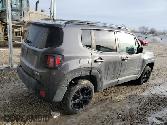 2017 Jeep Renegade Latitude with VIN ZACCJBBB9HPF65132, listed as a Copart auction lot 44997795 with 98,206 mi miles and Clean Title. Bid and sale history available at carsss.com. Image 3.