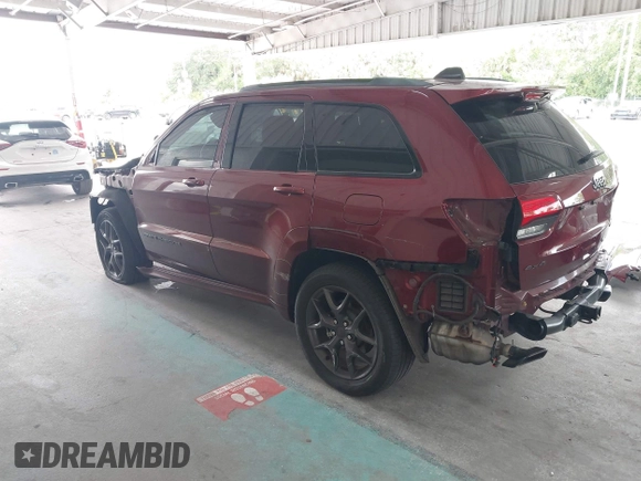 2020 Jeep Grand Cherokee Limited X with VIN 1C4RJFBT6LC185530, listed as a IAAI auction lot 42656641 with 44,664 mi miles and . Bid and sale history available at DreamBid. Image 3.