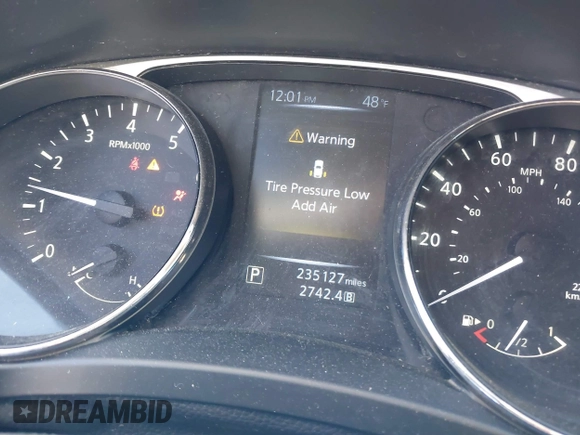 2015 Nissan Rogue SV with VIN KNMAT2MV9FP552979, listed as a IAAI auction lot 41412809 with 235,127 mi miles. Bid and sale history available at carsss.com. Image 15.
