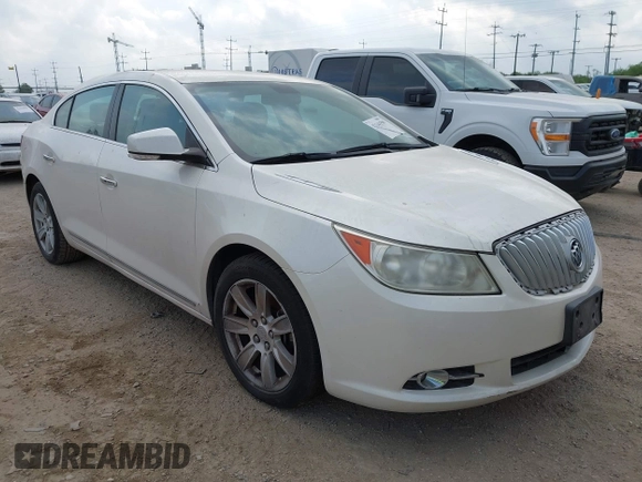 2012 Buick LaCrosse Leather with VIN 1G4GC5E33CF337877, listed as a IAAI auction lot 42144599 with 222,729 mi miles. Bid and sale history available at carsss.com. Image 1.