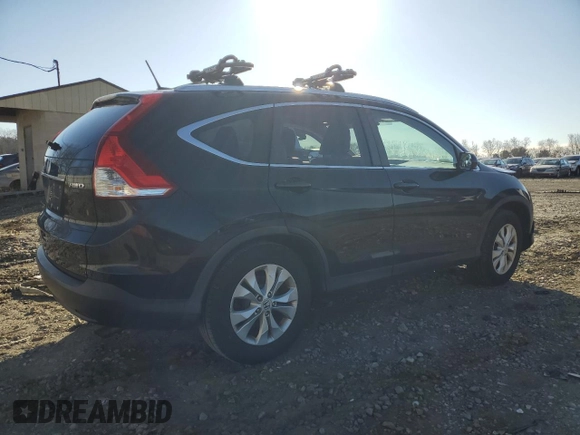 2014 Honda CR-V EX-L with VIN 5J6RM4H79EL021580, listed as a Copart auction lot 47779805 with 243,712 mi miles and Salvage Title. Bid and sale history available at carsss.com. Image 3.