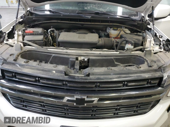 2022 Chevrolet Suburban RST with VIN 1GNSKEKD4NR341895, listed as a Copart auction lot 45866445 with 47,571 mi miles and Salvage title. Bid and sale history available at DreamBid. Image 12.