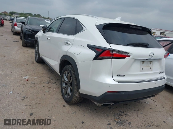 2015 Lexus NX 200t with VIN JTJYARBZ4F2019628, listed as a IAAI auction lot 42277231 with 118,975 mi miles and . Bid and sale history available at DreamBid. Image 3.