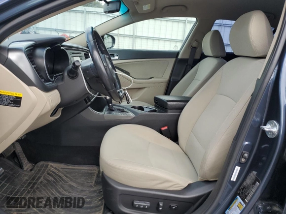 2014 Kia Optima LX with VIN KNAGM4AD7E5072011, listed as a Copart auction lot 61938205 with 132,521 mi miles and Salvage title. Bid and sale history available at DreamBid. Image 7.