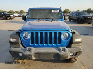 2021 Jeep Wrangler Sport S with VIN 1C4GJXAN0MW790739, listed as a Copart auction lot 75872624 with Not Provided miles and Salvage Title. Bid and sale history available at DreamBid. Image 5.