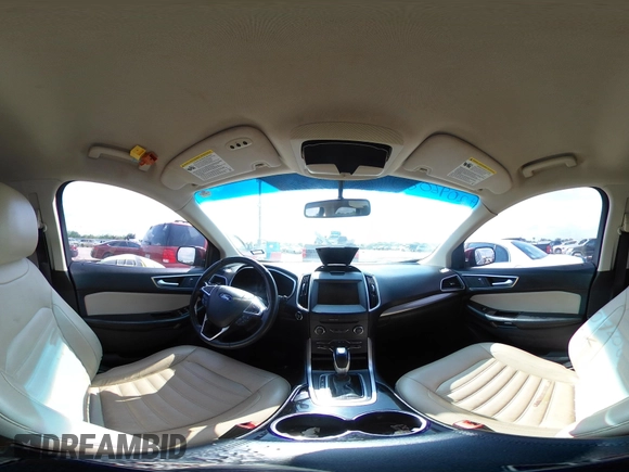 2015 Ford Edge SEL with VIN 2FMPK3J96FBC26148, listed as a IAAI auction lot 42096085 with 164,385 mi miles. Bid and sale history available at carsss.com. Image 18.