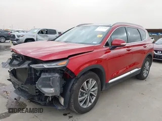 2019 Hyundai Santa Fe Limited with VIN 5NMS53AD2KH110435, listed as a IAAI auction lot 41712962 with 76,589 mi miles. Bid and sale history available at carsss.com. Image 19.