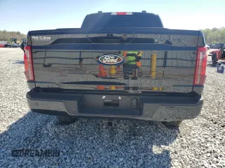 2024 Ford F-150 XLT with VIN 1FTFW3L55RKF60213, listed as a Copart auction lot 50526705 with 829 mi miles and Salvage Title. Bid and sale history available at carsss.com. Image 6.