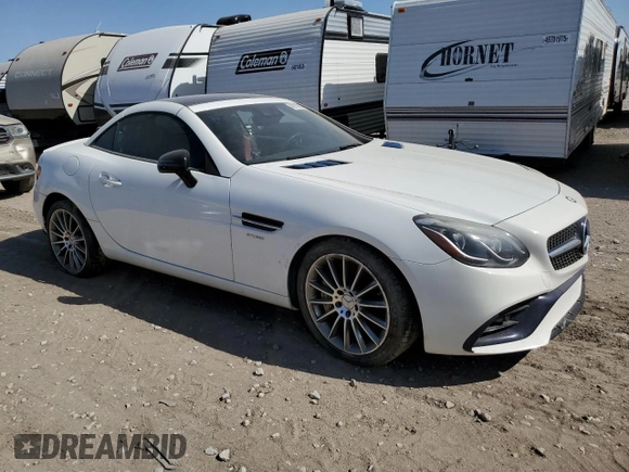 2017 Mercedes-Benz SLC 43 AMG z VIN WDDPK6GA7HF130995, wystawiony jako Copart lot #48317285 z przebiegiem 65 707 mil mil oraz Szkoda całkowita • Salvage title. Historia ofert i sprzedaży dostępna na DreamBid. Obrazek 4.