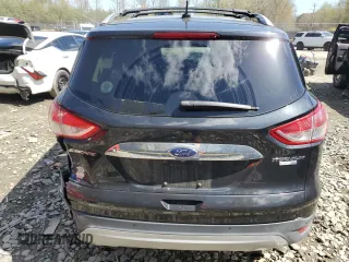 2015 Ford Escape Titanium with VIN 1FMCU9J9XFUB11123, listed as a Copart auction lot 52191015 with 77,541 mi miles and Salvage Title. Bid and sale history available at carsss.com. Image 6.