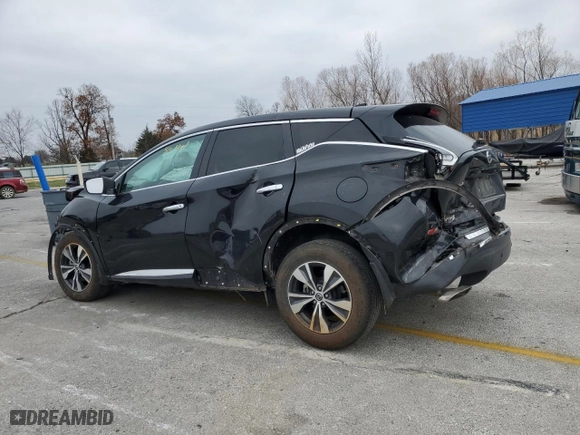 2021 Nissan Murano S with VIN 5N1AZ2AS4MC143393, listed as a Copart auction lot 82690754 with 30,258 mi miles and Salvage Title. Bid and sale history available at carsss.com. Image 2.
