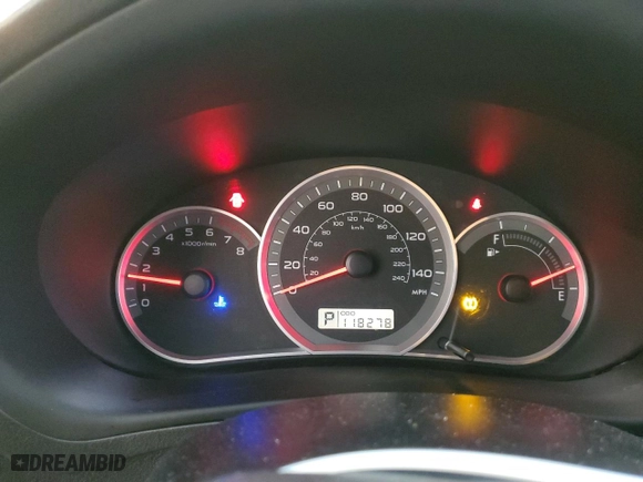 2008 Subaru Impreza Wagon (Natl) i w/Premium Pkg with VIN JF1GH61698H835059, listed as a Copart auction lot 82194194 with 118,278 mi miles and Salvage Title. Bid and sale history available at carsss.com. Image 9.