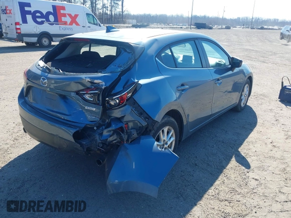 2015 Mazda 3 i Touring with VIN JM1BM1L75F1269755, listed as a IAAI auction lot 41634437 with 86,695 mi miles and . Bid and sale history available at carsss.com. Image 4.