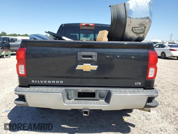 2017 Chevrolet Silverado 1500 LTZ with VIN 3GCPCSEC9HG109262, listed as a Copart auction lot 51075535 with 188,216 mi miles and Salvage Title. Bid and sale history available at DreamBid. Image 6.