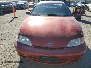 2001 Chevrolet Cavalier LS with VIN 1G1JF52T617216511, listed as a Copart auction lot 80996044 with 83,952 mi miles and Salvage Title. Bid and sale history available at carsss.com. Image 5.