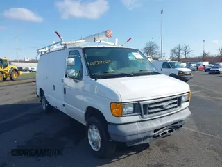 2006 Ford Econoline Cargo with VIN 1FTNE24L56DA64432, listed as a IAAI auction lot 41888024 with 245,481 mi miles and . Bid and sale history available at DreamBid. Image 1.