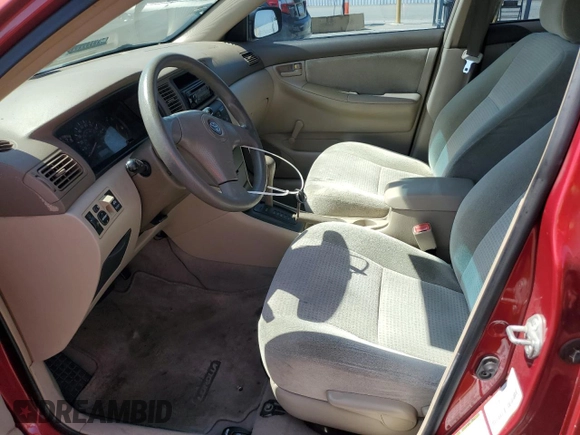 2007 Toyota Corolla CE with VIN 1NXBR32E97Z861491, listed as a Copart auction lot 61940895 with 102,481 mi miles and Salvage title. Bid and sale history available at DreamBid. Image 7.