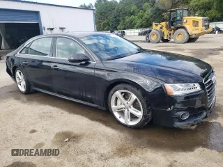 2018 Audi A8 z VIN WAU44AFD5JN000616, wystawiony jako Copart lot #71856744 z przebiegiem 97 393 mil mil oraz Szkoda całkowita • Salvage title. Historia ofert i sprzedaży dostępna na DreamBid. Obrazek 4.
