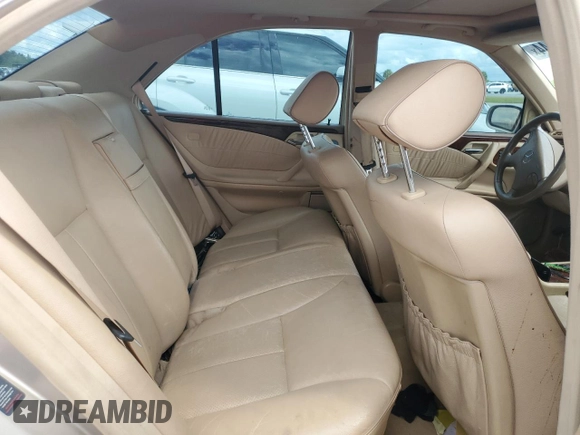 2002 Mercedes-Benz E-Class with VIN WDBJF65J82B397776, listed as a Copart auction lot 73745144 with 0 mi miles and Salvage Title. Bid and sale history available at carsss.com. Image 10.