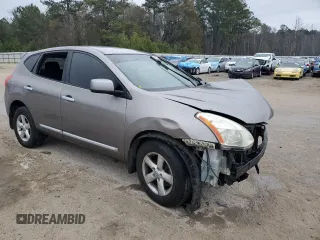 2013 Nissan Rogue S with VIN JN8AS5MT0DW500280, listed as a Copart auction lot 88480955 with Not Provided miles and Salvage Title. Bid and sale history available at carsss.com. Image 4.
