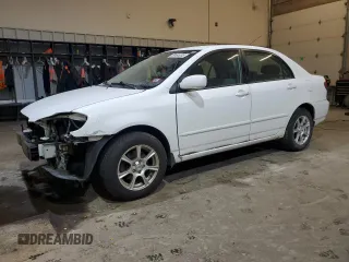 2005 Toyota Corolla CE with VIN 2T1BR30E85C363607, listed as a Copart auction lot 59465285 with Not provided miles and Salvage title. Bid and sale history available at DreamBid. Image 1.
