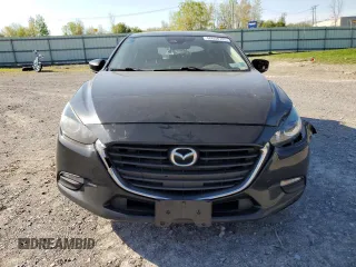 2017 Mazda 3 Touring with VIN 3MZBN1L78HM132387, listed as a Copart auction lot 56658705 with 123,507 mi miles and Salvage title. Bid and sale history available at DreamBid. Image 5.