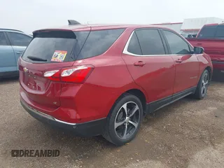 2020 Chevrolet Equinox LT with VIN 3GNAXKEV4LS616675, listed as a IAAI auction lot 41924023 with 98,824 mi miles and . Bid and sale history available at carsss.com. Image 4.