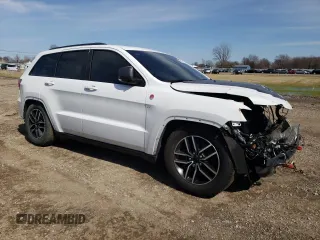 2021 Jeep Grand Cherokee Trailhawk with VIN 1C4RJFLT4MC754276, listed as a Copart auction lot 49784805 with 0 mi miles and Salvage Title. Bid and sale history available at carsss.com. Image 4.