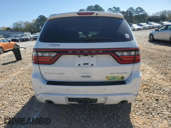 2017 Dodge Durango Citadel Anodized Platinum with VIN 1C4RDHEG6HC680609, listed as a Copart auction lot 49620065 with 111,365 mi miles and Salvage Title. Bid and sale history available at carsss.com. Image 6.