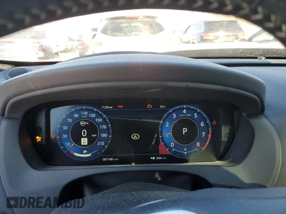 2020 Jaguar F-Pace SVR with VIN SADCZ2EE4LA624650, listed as a Copart auction lot 41261784 with 67,148 mi miles and Salvage Title. Bid and sale history available at DreamBid. Image 9.