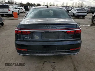 2023 Audi A8 with VIN WAULDAF88PN010368, listed as a Copart auction lot 47824965 with 8,058 mi miles and Salvage Title. Bid and sale history available at carsss.com. Image 6.