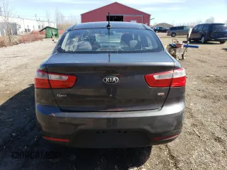 2013 Kia Rio LX with VIN KNADM4A30D6235780, listed as a Copart auction lot 49041725 with 190,529 mi miles and Clean Title. Bid and sale history available at carsss.com. Image 6.