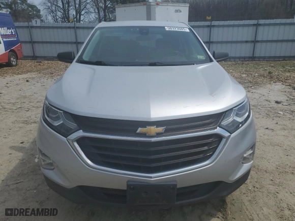 2020 Chevrolet Equinox LS with VIN 3GNAXSEV9LS649123, listed as a Copart auction lot 50323085 with 89,494 mi miles and Salvage Title. Bid and sale history available at carsss.com. Image 5.