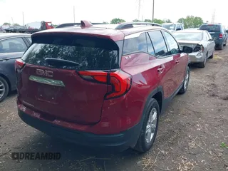 2019 GMC Terrain SLE with VIN 3GKALMEV0KL154919, listed as a IAAI auction lot 42156274 with 45,209 mi miles and . Bid and sale history available at DreamBid. Image 4.