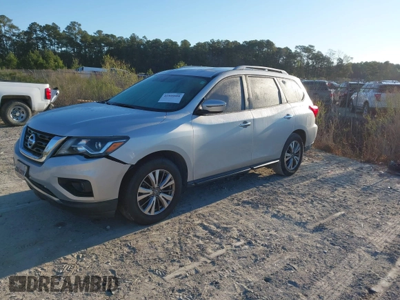 2019 Nissan Pathfinder SL with VIN 5N1DR2MN3KC625241, listed as a IAAI auction lot 41900008 with 156,509 mi miles and . Bid and sale history available at DreamBid. Image 17.