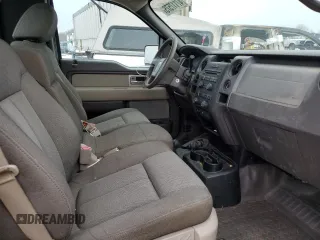 2009 Ford F-150 STX with VIN 1FTRF04W49KB36525, listed as a Copart auction lot 47117575 with 106,291 mi miles and Salvage title. Bid and sale history available at DreamBid. Image 10.