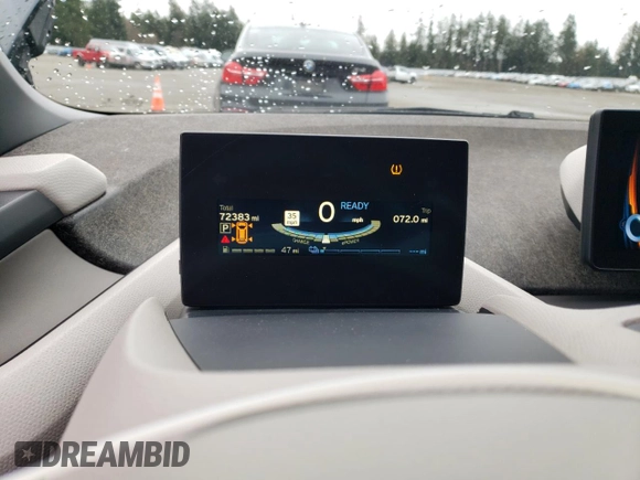 2014 BMW i3 with VIN WBY1Z4C52EV277041, listed as a Copart auction lot 46338075 with 72,383 mi miles and Clean Title. Bid and sale history available at carsss.com. Image 9.