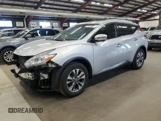 2016 Nissan Murano S z VIN 5N1AZ2MH2GN155468, wystawiony jako Copart lot #57147395 z przebiegiem 111 900 mil mil oraz Szkoda całkowita • Salvage title. Historia ofert i sprzedaży dostępna na DreamBid. Obrazek 1.
