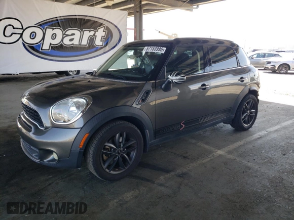 2013 MINI Countryman S с VIN WMWZC3C5XDWP22700, выставлен на аукционе Copart как лот 57153995 с пробегом 108 344 миль миль и Списание • Salvage title. История ставок и продаж доступна на DreamBid. Изображение 1.
