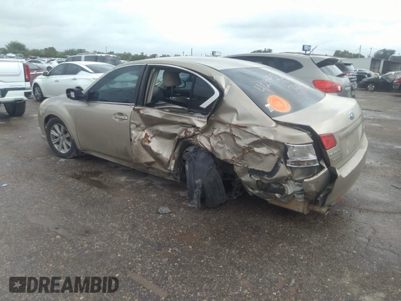 2010 Subaru Legacy Premium with VIN 4S3BMCB62A3210843, listed as a IAAI auction lot 42198589 with 225,939 mi miles and . Bid and sale history available at DreamBid. Image 3.