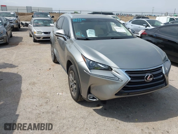 2015 Lexus NX 200t with VIN JTJYARBZ9F2002355, listed as a IAAI auction lot 42234175 with 72,547 mi miles and . Bid and sale history available at DreamBid. Image 1.