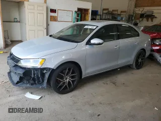 2012 Volkswagen Jetta Autobahn with VIN 3VW4A7AJ7CM073931, listed as a Copart auction lot 59377105 with 75,973 mi miles and Salvage title. Bid and sale history available at DreamBid. Image 1.