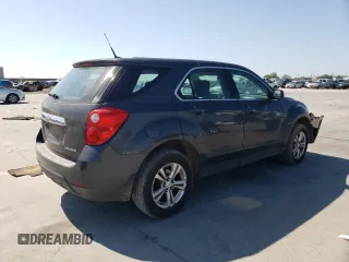 2011 Chevrolet Equinox LS with VIN 2GNALBEC2B1147400, listed as a Copart auction lot 52441585 with 123,546 mi miles and Salvage Title. Bid and sale history available at carsss.com. Image 3.