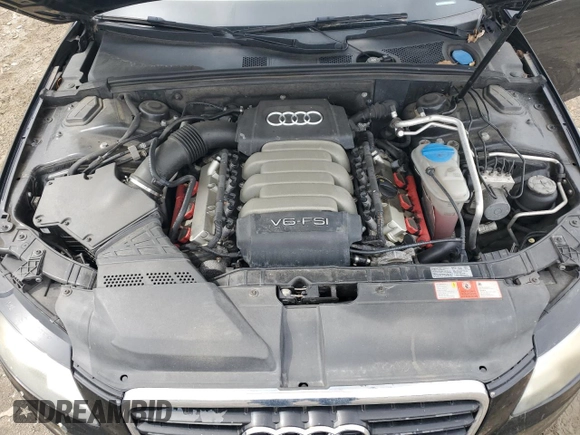 2009 Audi A4 3.2L Prestige with VIN WAUMK78K29N027806, listed as a Copart auction lot 51944595 with 219,563 mi miles and Clean Title. Bid and sale history available at carsss.com. Image 11.