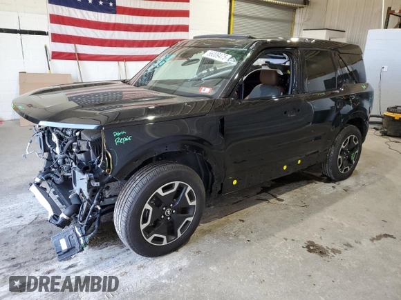 2024 Ford Bronco Sport Outer Banks with VIN 3FMCR9C64RRE30484, listed as a Copart auction lot 56009475 with 3,035 mi miles and Salvage title. Bid and sale history available at DreamBid. Image 1.